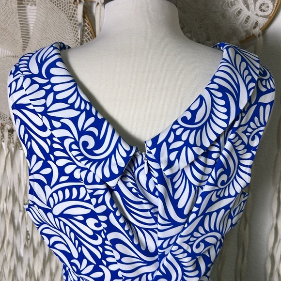 Boden Clarissa Midi Length Sleeveless Dress Size 12P - Picture 6 of 15